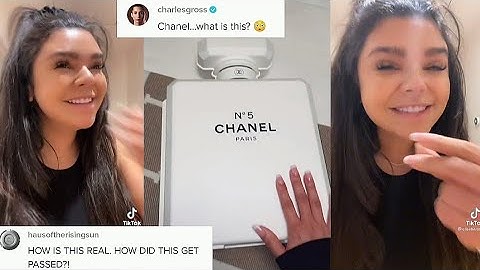 She bought an advent calendar from CHANEL and CHANEL blocked her?... HERE IS THE STORY