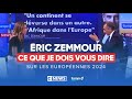 Eric Zemmour sur CNEWS : Marion Maréchal sera tête de liste Reconquête aux Européennes 2024