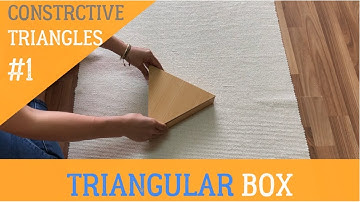 [VMI] SENSORIAL - Constructive Triangles : Triangular box  - Discrimination of Shape