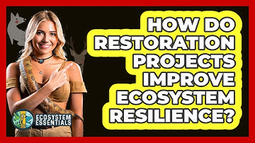 How Do Restoration Projects Improve Ecosystem Resilience? - Ecosystem Essentials