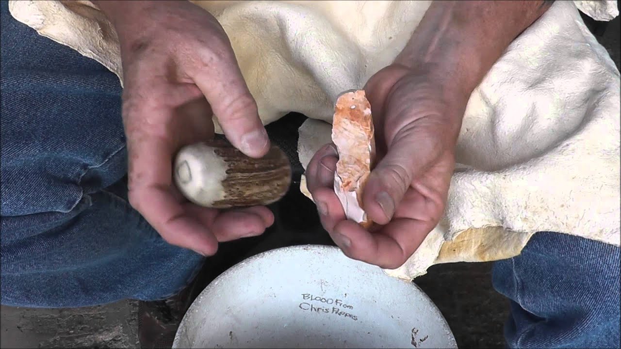 Flint Knapping Primitive Tools