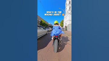 Just Cruisin’ Through Traffic… Then a Car Cuts Me Off. WHO’S IN THE WRONG? #motorcycle #motovlog