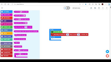 Lập trình Robot cùng Rover - Buổi 3 - Đi theo hình tròn.