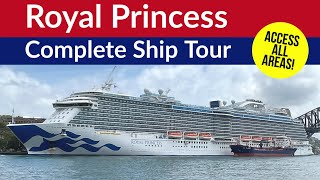 ROYAL PRINCESS - Complete Full HD Tour of Royal Princess Cruise Ship! screenshot 3