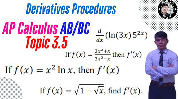 AP Calculus AB/BC | Onderwerp 3.5 | Procedures selecteren voor het berekenen van derivaten
