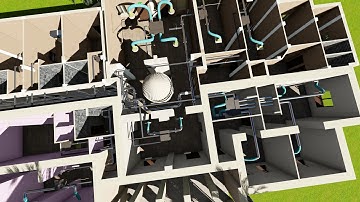 AUTOCAD +REVIT MEP + SKETCHUP + LUMION 3D WALKTHROUGH