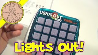 Lights Out 2000 Electronic Handheld Game, 2000 Tiger Electronics screenshot 5