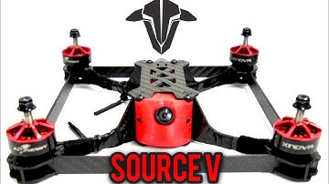 TBS Source V - Drone Racing Box frame - $26 racing quadcopter frame Full review