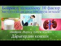 Бөйрөктү талкалоочу 10 фактор  Эмне үчүн арык жана узун адамдар бөйрөк оорусуна көп чалдыгат?