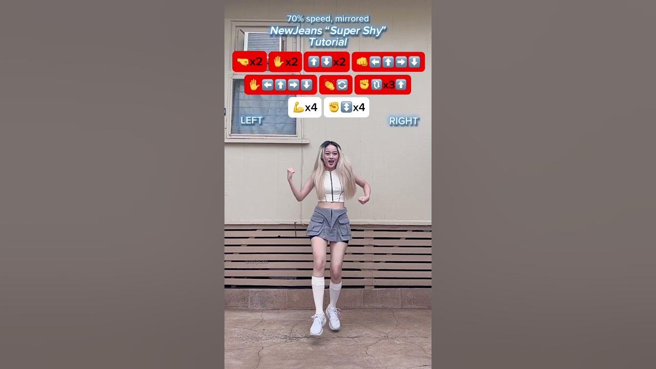 [TUTORIAL] NEWJEANS "SUPER SHY" DANCE ♡ 1st Chorus