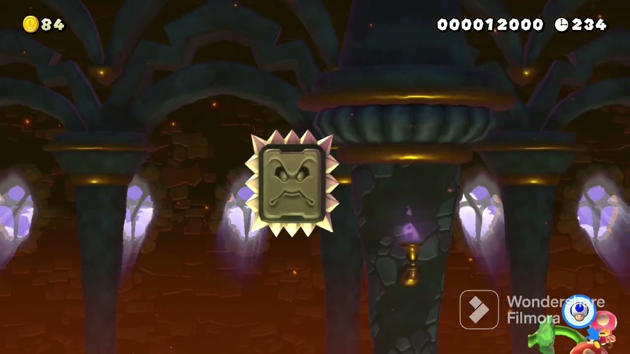 Not sure if the Nintendo switch lag helped me or not in Mario maker