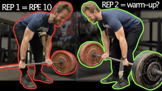 Why is the 1st rep slower than the 2nd rep? | Deadlift Mysteries