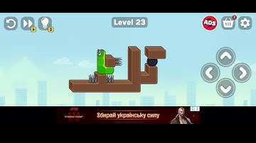 Snake Puzzle: Slither to Eat! Level 23. Walkthrough.