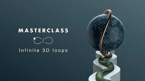 Cinema 4D Infinite 3D Loops by Oscar Pettersson