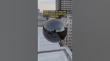 HDRI in Blender #3d #blender #blendertutorial #3danimation #gaming #modeling