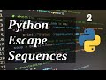 Exploring python escape sequences part 2 additional special characters  byteadmin