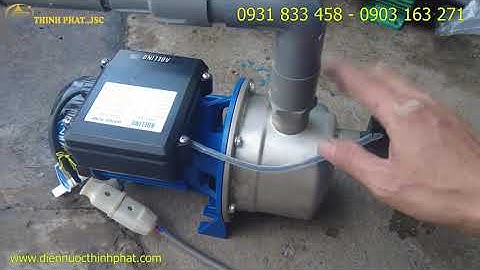 Máy bơm tăng áp điện tử không nén áp vào đường ống khi tắt !