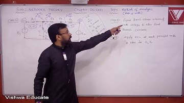 GATE Lectures | Network Theory | Node Analysis| Part 1 | Dr.E Muneender Sir