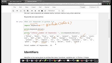 Python for Machine Learning/Artificial Intelligence | keyword_identifiers | Applied AI Course