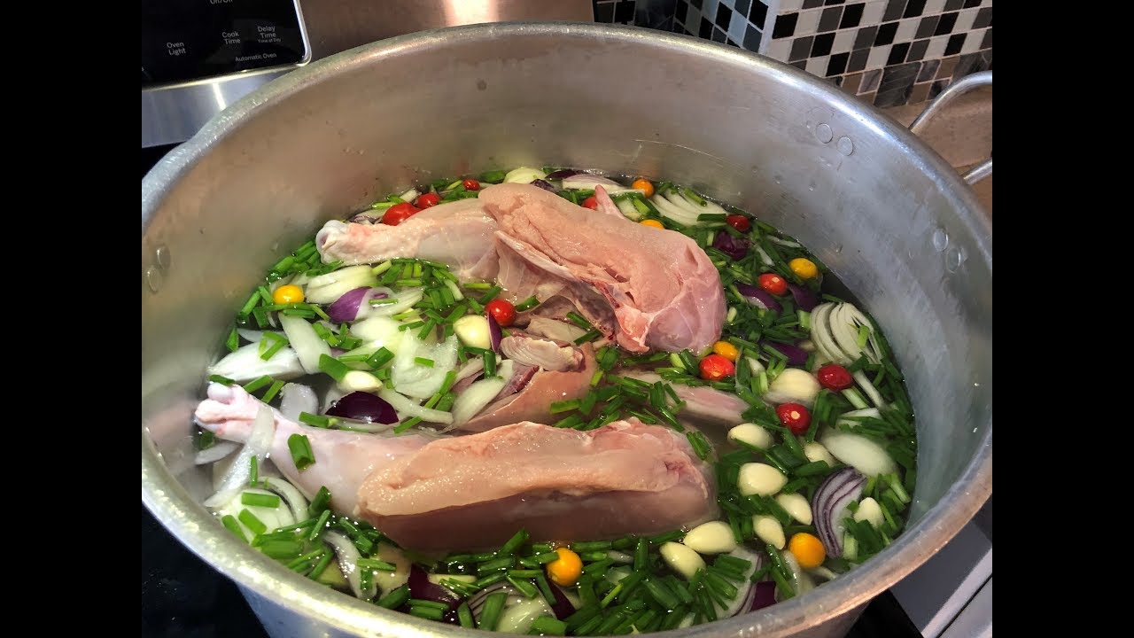 CHICKEN SOUP GUYANESE STYLE YouTube