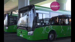 Новые автобусы появятся на дорогах Алматы (05.07.17)