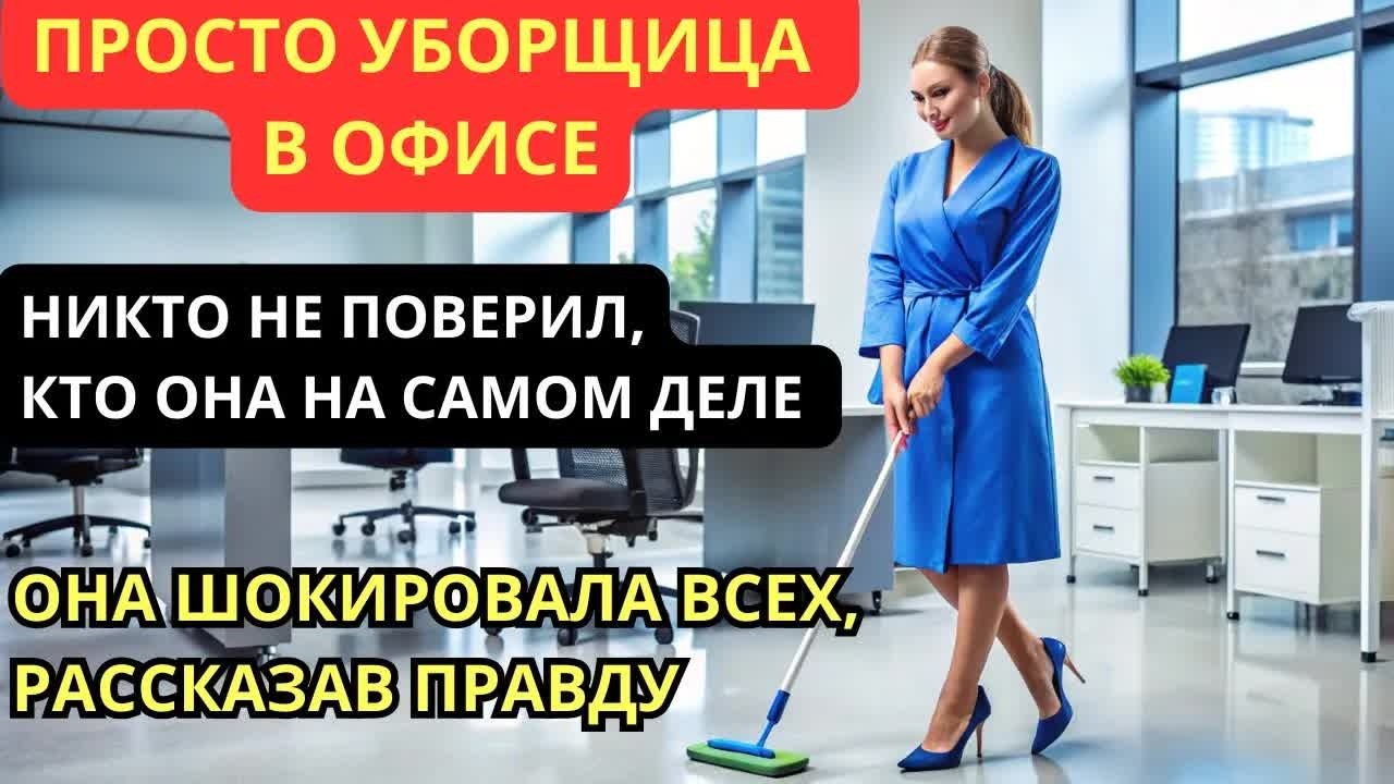 Уборщица в Офисе Шокировала Всех за 24 Часа!...