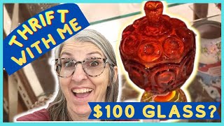 CAN I FIND $100 GLASS? Thrift With Me for Resale