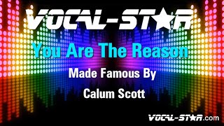 Calum Scott - You Are The Reason Karaoke Version Lyrics Hd Vocal-Star Karaoke