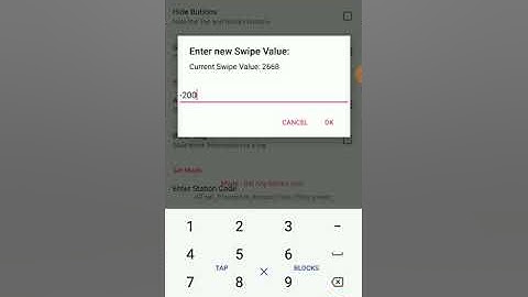 Swipe Adjust Demo Flex Utility