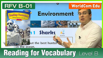 Learn English | Reading for Vocabulary | Level B | Lesson 01 |  Brian Stuart  (미국교과서)