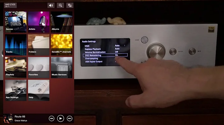 Sony HAP-Z1ES HiRes DSD Player ကိုမြန်မာလိုအသေးစိတ်ရီဗြူး