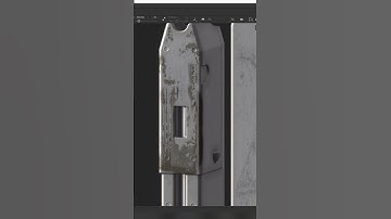 Using a gas canister to texture a gun