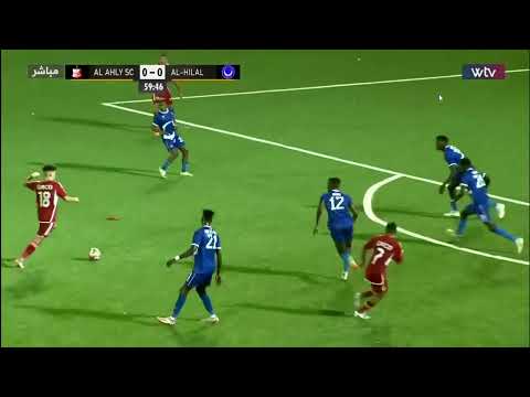 الهلال يهزم اهلي بنغازي علي ارضه بهدف المتالق جان كلود ملخص