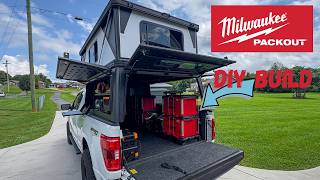 Alibaba Camper Simple DIY Milwaukee PackOut Budget Build | Qian Campers