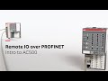 Intro to AC500. Part11. Remote IO over PROFINET