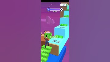 Money Run 3D Game | Level-3 | Satisfying Gameplay Walk-through #shorts #gaming #moneyrun3d #games