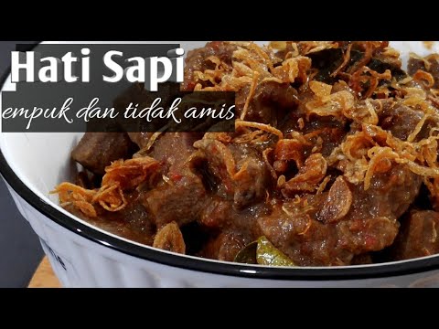 Masak Hati Sapi Biar Empuk