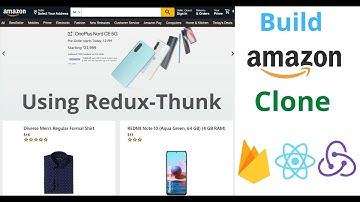 Build Full Stack AMAZON CLONE Application with React, Redux-Thunk, Firebase and Stripe