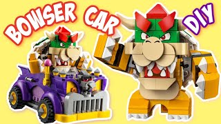 Super Mario Build Your Own DIY Bowser&#39;s Muscle Car To Marry Princess Peaches