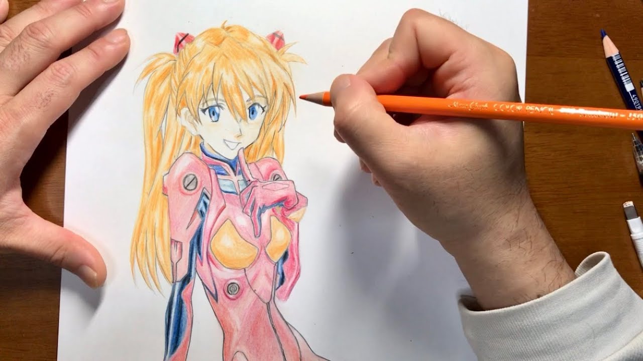 新世紀エヴァンゲリオン 惣流 アスカ ラングレー プラグスーツバージョン 描いてみた Youtube 新世紀エヴァンゲリオン 惣流 アスカ ラングレー プラグスーツバージョン 描いてみた Youtube