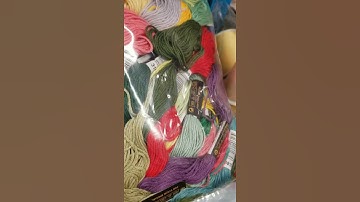 This Thrift Store Floss is NOT DMC (and not a great deal) #shorts