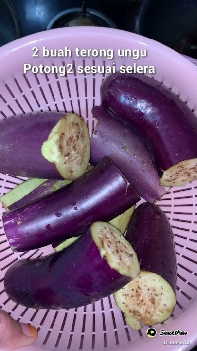 Resep sambal Pecak terong yang nikmat #shorts