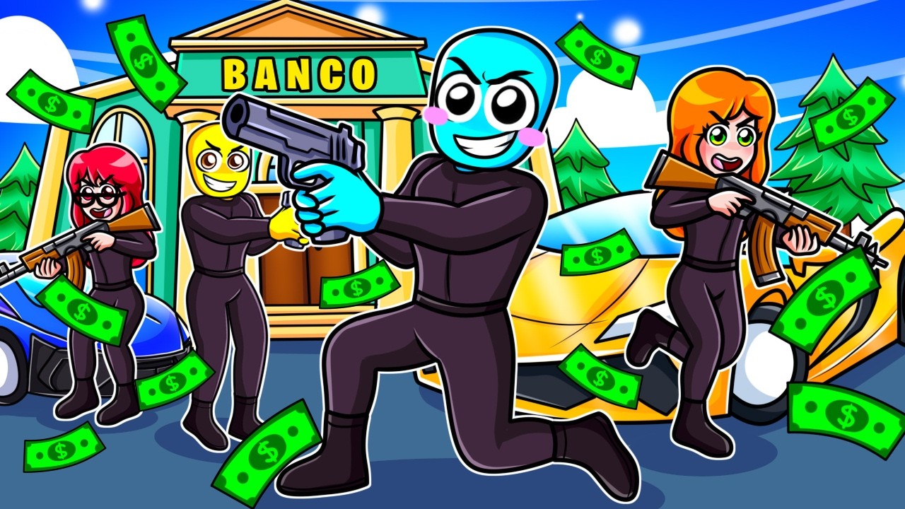 Robamos Un BANCO en DRIVNG EMPIRE…