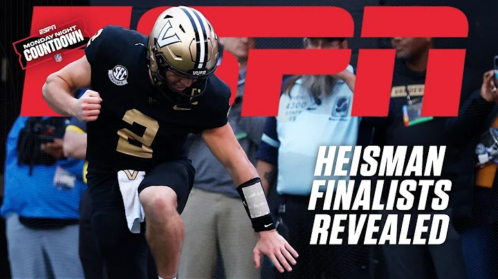 2025 Heisman Trophy Finalists Revealed 🏆 | Monday Night Countdown