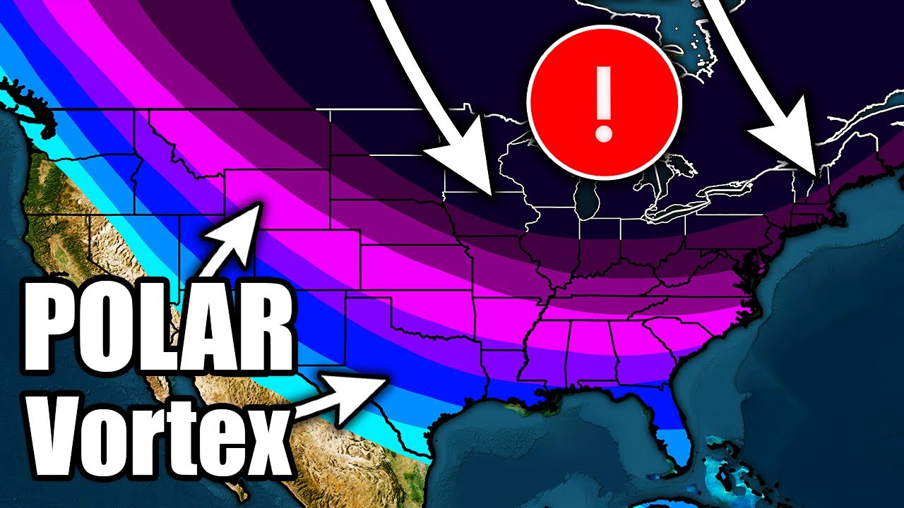 Why we expect a Polar Vortex Outbreak in the US this month - YouTube