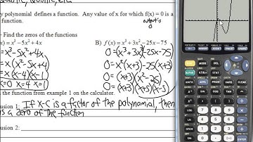 Graphs of Polynomial Functions Day 1