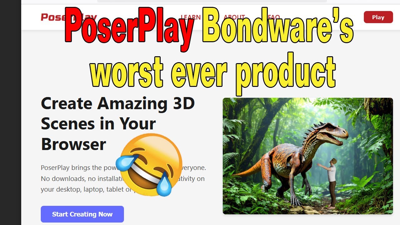 PoserPlay - What Bondware has wasted their time on