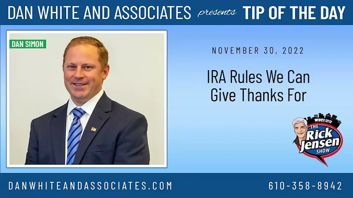 The Rick Jensen Show: IRA rules we can be thankful...