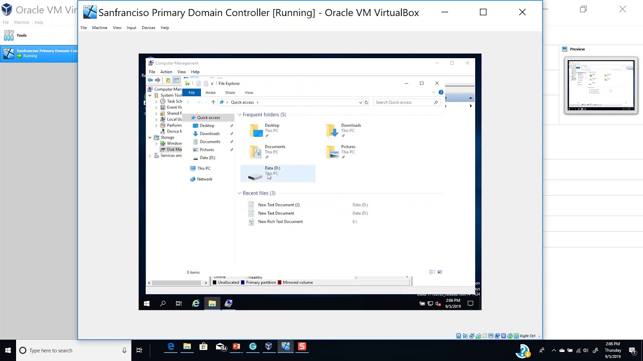 Creating and Testing RAID 1 Volume