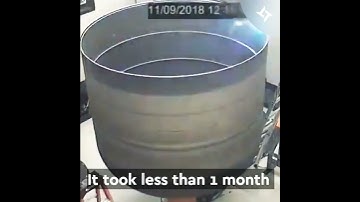 #shorts #3Dprinted #spacex 3D printed rocket tank by relativity